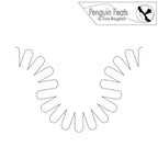 Outline of a sea anemone with 'Penguin Feats' logo at the top.
