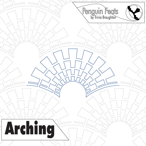 Arching diagram with 'Penguin Feats' branding at the top