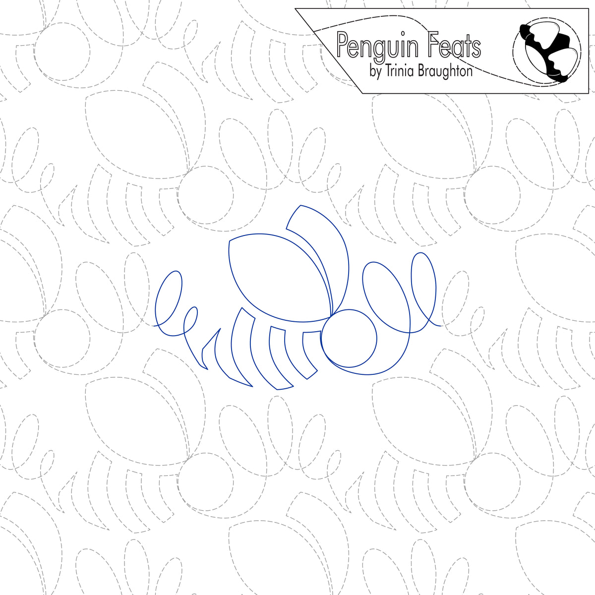 Bee Skipper Digital Quilting Design