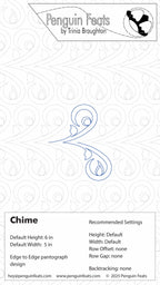 Design sheet for decorative elements on a white background, featuring the brand 'Penguin Feats' 