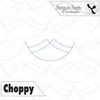 Choppy Digital Quilting Design
