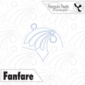 Fanfare Digital Quilting Design