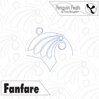 Fanfare Digital Quilting Design