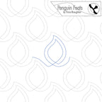 Flame Digital Quilting Design