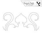 Frills Digital Quilting Design