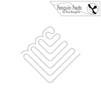 Outline of a pyramid shape with 'Penguin Feats' branding at the top.