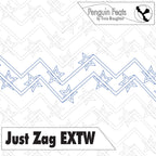 Just Zag Stars Digital Quilting Design