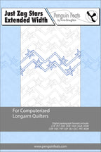 Just Zag Stars Digital Quilting Design