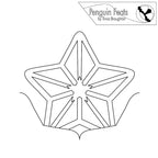 Star-shaped design with 'Penguin Feats' branding at the top