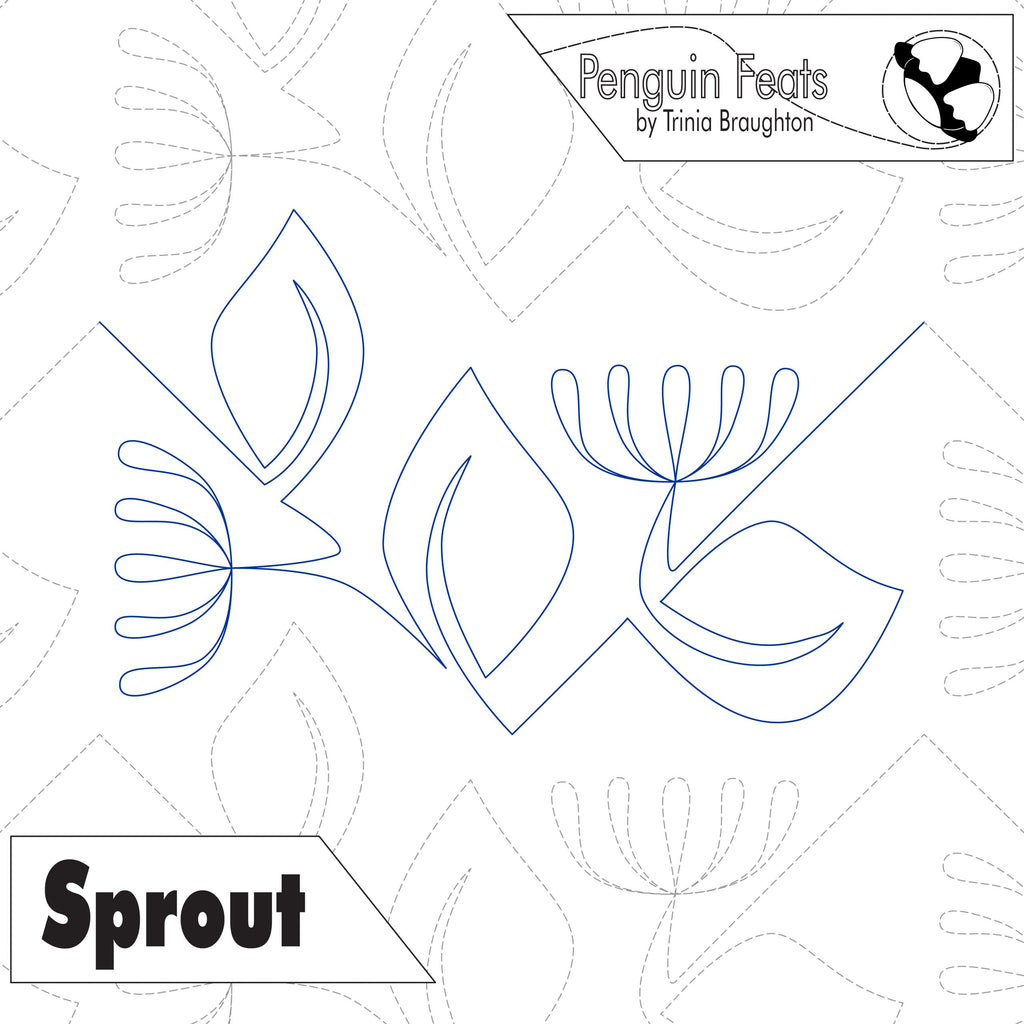 Sprout Digital Quilting Design