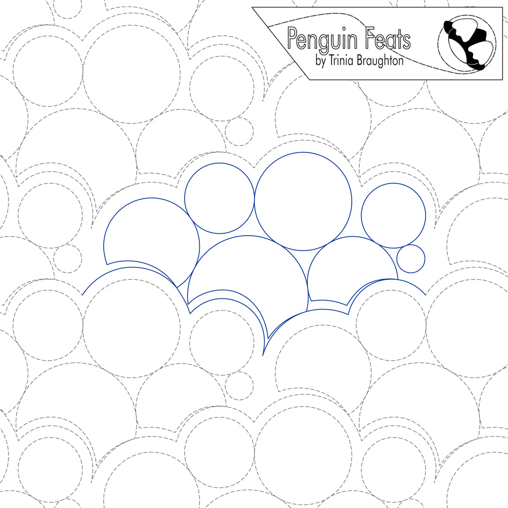 Sudsy Digital Quilting Design