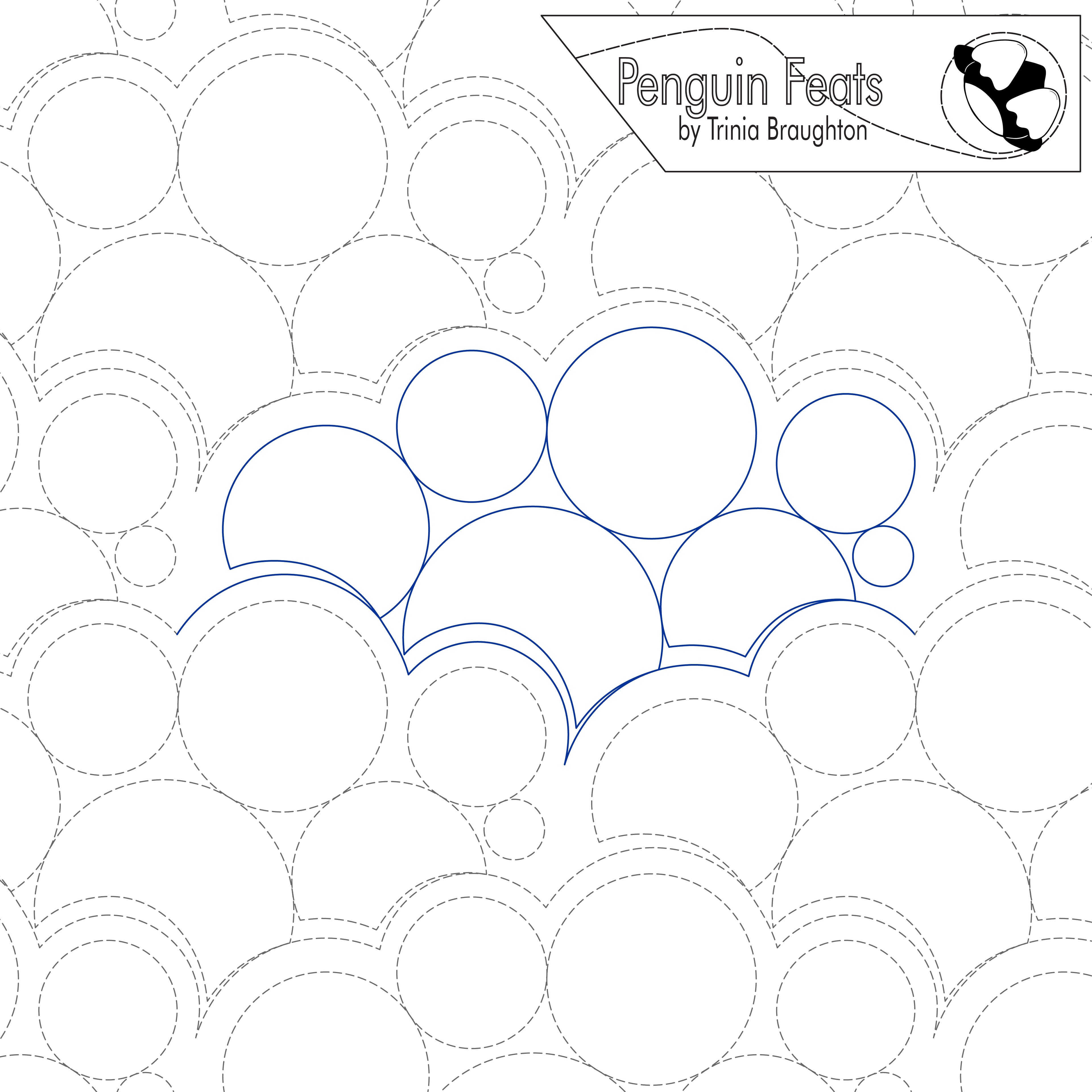 Sudsy Digital Quilting Design