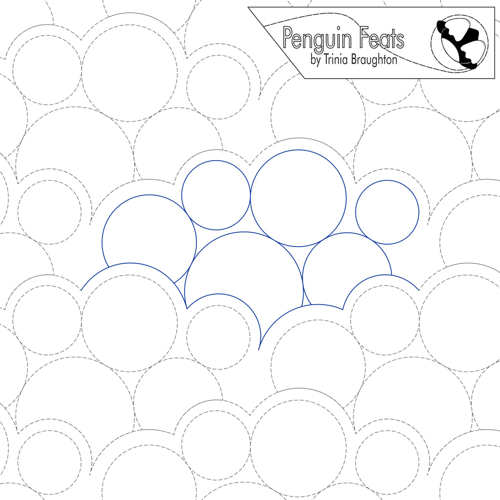 Sudsy Digital Quilting Design