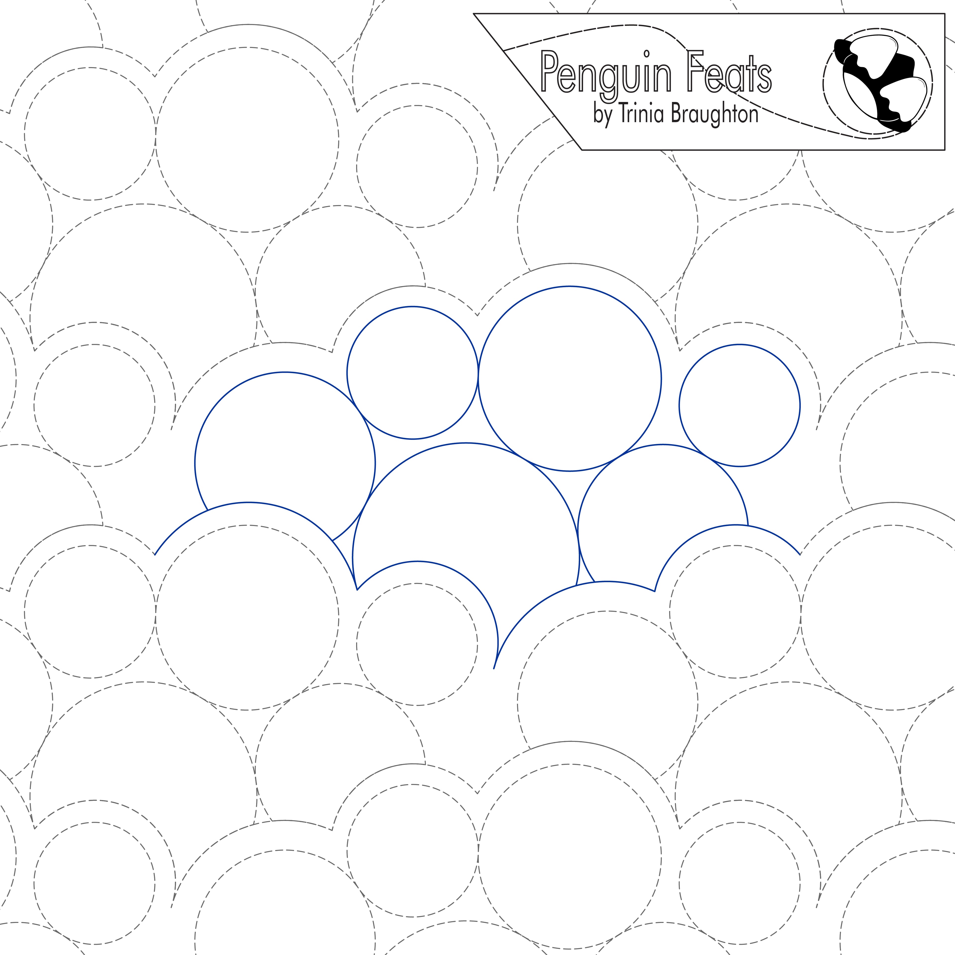 Sudsy Digital Quilting Design
