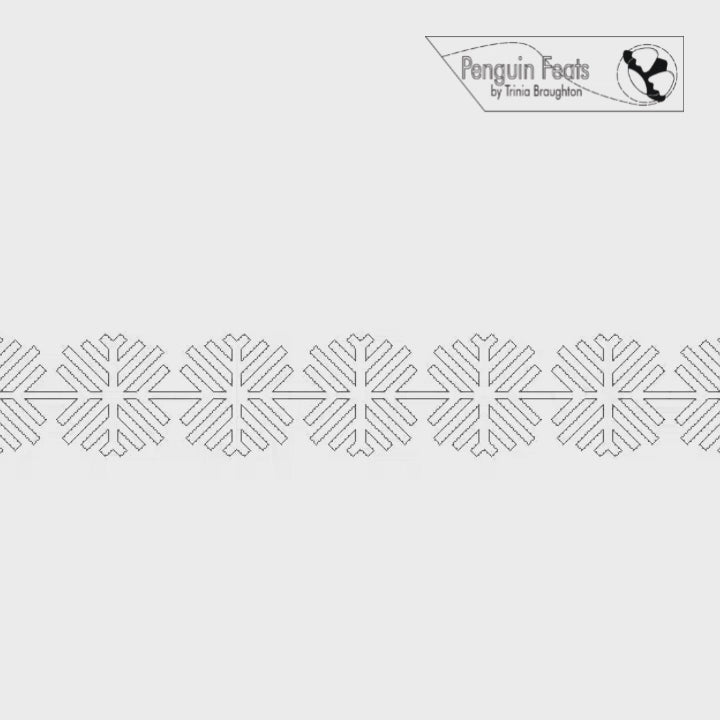 Woodcut Digital Quilting Design