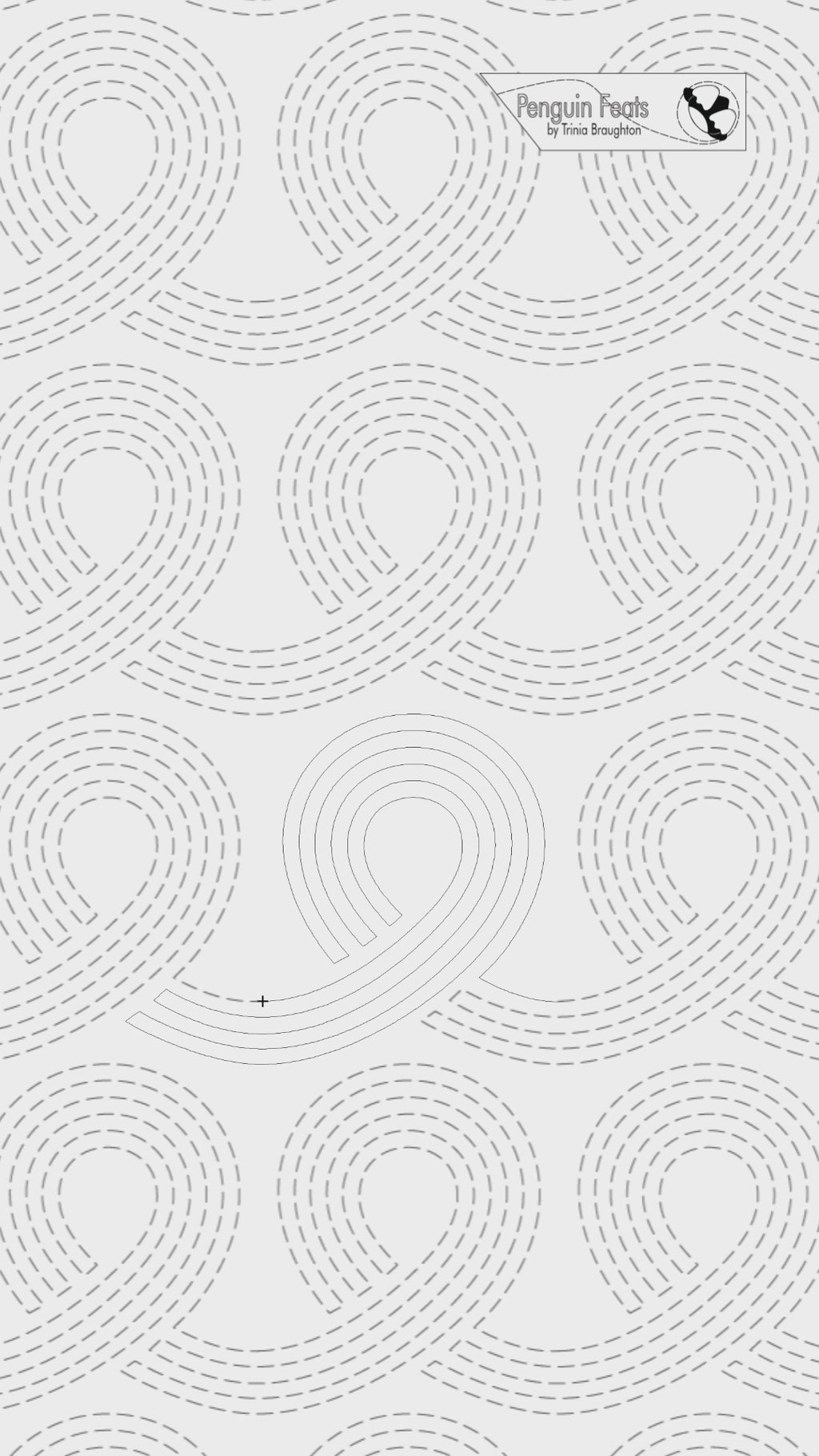 Loopity Digital Quilting Design