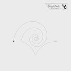 Curly Q Digital Quilting Design