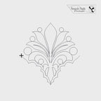 Fleur Digital Quilting Design