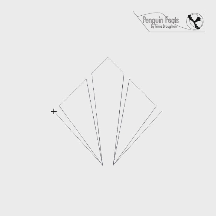 Folding Digital Quilting Design
